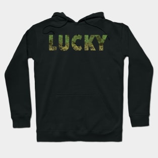 Marble Lucky Green Yellow Hoodie